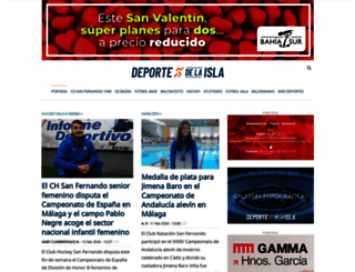 deportedelaisla.com screenshot
