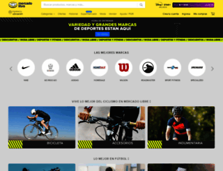 deportes.mercadolibre.com.co screenshot