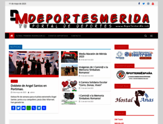 deportesmerida.com screenshot