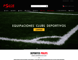 deportespolos.com screenshot