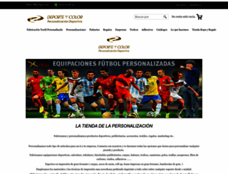 deporteycolor.es screenshot