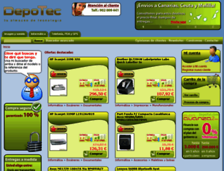 depotec.com screenshot