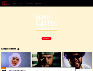 depotinthecastle.com screenshot