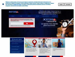 deprisa.com screenshot