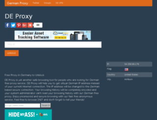 deproxy.net screenshot