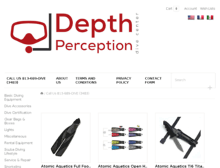 depthperception.lightspeedwebstore.com screenshot
