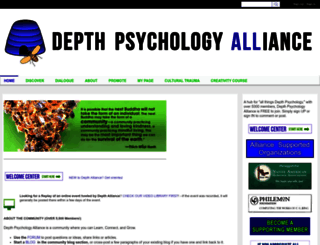 depthpsychologyalliance.com screenshot
