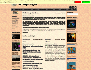 der-hoerspiegel.de screenshot