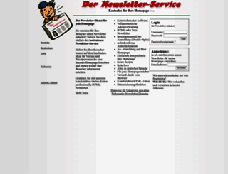der-newsletter-service.com screenshot