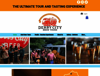 derbycitybrewtours.com screenshot