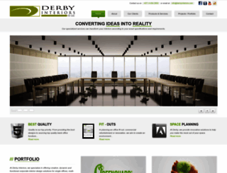 derbyinteriors.com screenshot