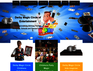 derbymagiccircle.co.uk screenshot