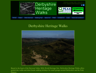 derbysheritagewalks.com screenshot