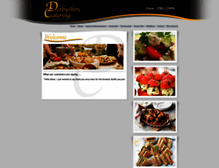 derbyshire-catering.co.uk screenshot
