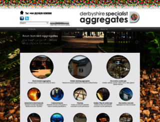 derbyshireaggregates.com screenshot