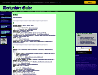 derbyshireguide.co.uk screenshot