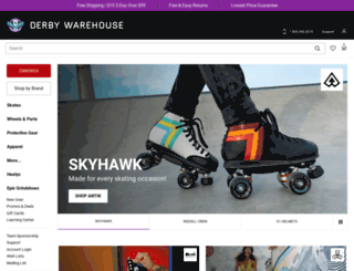 derbywarehouse.com screenshot