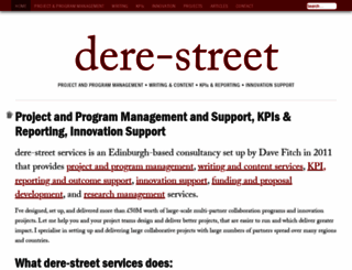 dere-street.com screenshot