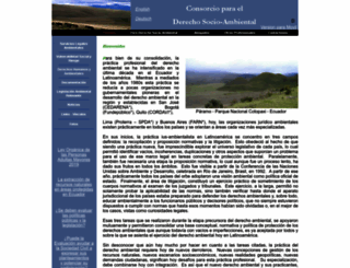 derecho-ambiental.org screenshot