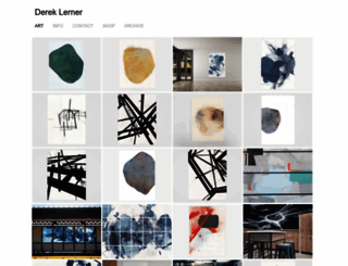dereklerner.com screenshot
