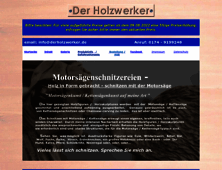 derholzwerker.de screenshot