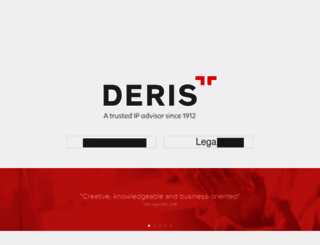 deris.com.tr screenshot
