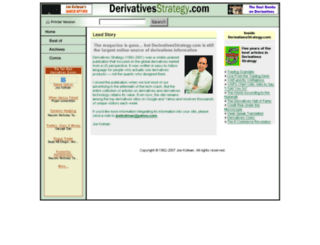 derivativesstrategy.com screenshot