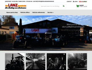 derlanzmannheim.de screenshot