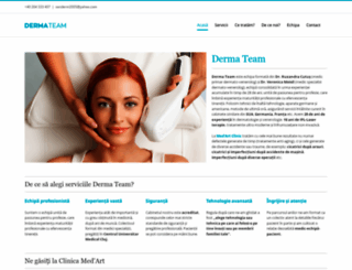 derma-team.ro screenshot