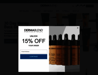 dermablend.com screenshot