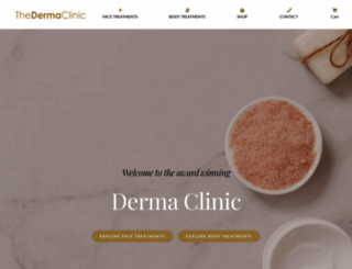 dermaclinic.ie screenshot