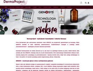 dermaproject.pl screenshot