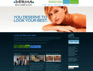 dermaskincareclinic.com screenshot