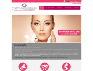 dermatologaenleon.com screenshot