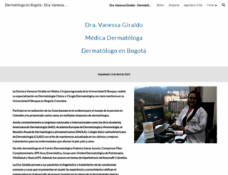 dermatologiabogota.com screenshot