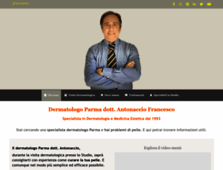 dermatologoparma.com screenshot