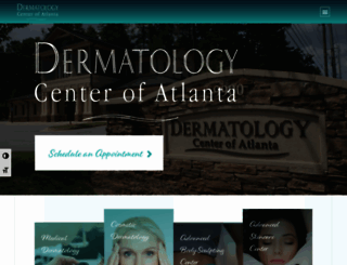dermatology-atlanta.com screenshot