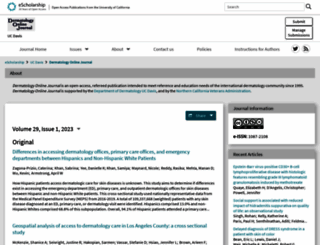 dermatology.cdlib.org screenshot