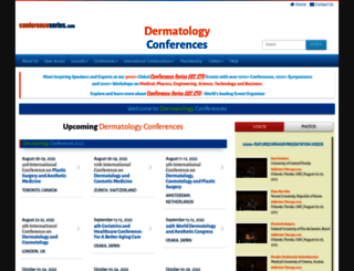 dermatologyconference.org screenshot