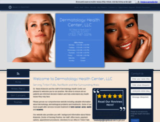 dermatologyhealthcenter.com screenshot