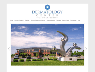 dermcenterowb.com screenshot