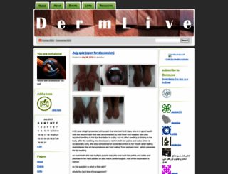 dermlive.wordpress.com screenshot
