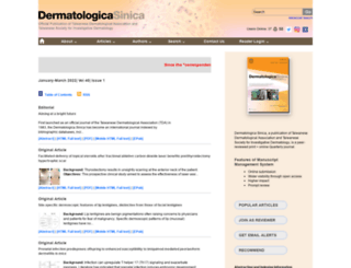 dermsinica.org screenshot