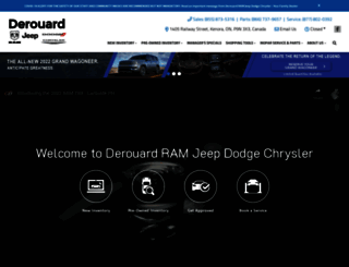 derouardmotorsdealer.com screenshot