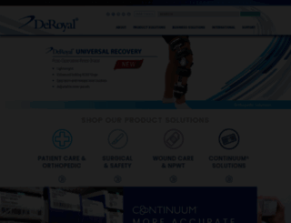 deroyal.com screenshot