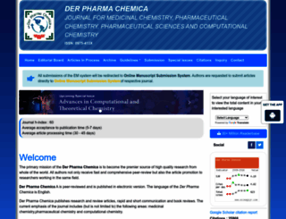 derpharmachemica.com screenshot