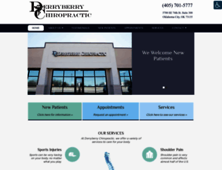 derryberrychiropractic.com screenshot