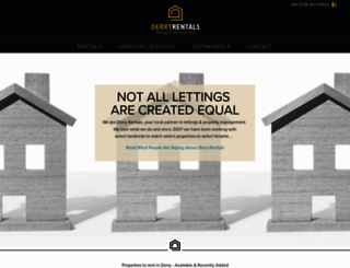 derryrentals.com screenshot