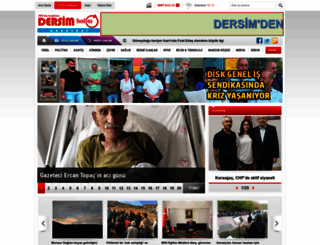dersim-haber.com screenshot