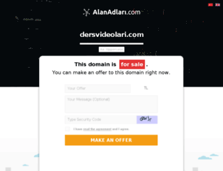 dersvideolari.com screenshot